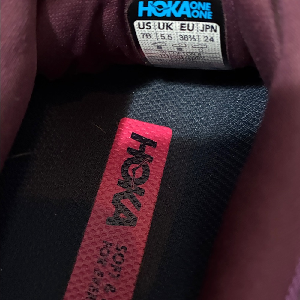 HOKA Women's Purple & Pink Running Shoes - Picture 5 of 8